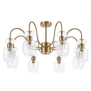 Люстра на штанге Escada Gloss 1141/8PL Clear