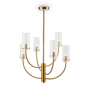 Люстра на штанге Maytoni Arco MOD223PL-06BS