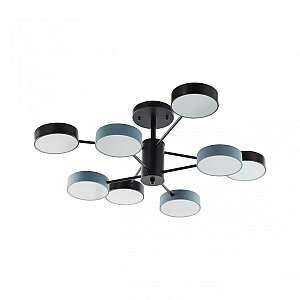 Люстра на штанге Arte Milano Ferrara 250906/8B Bk/Gr