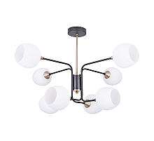 Люстра на штанге Arte Lamp Skat A3564PL-8BK