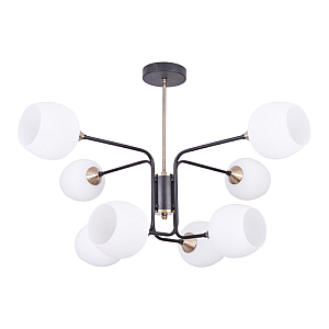 Люстра на штанге Arte Lamp Skat A3564PL-8BK