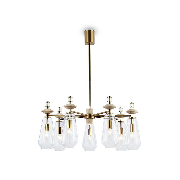 Люстра на штанге Ambrella Light High Light Ceramo Modern LH53306