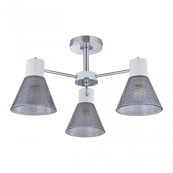 Люстра на штанге Arte Milano Napoli 322408/3 CR+WH