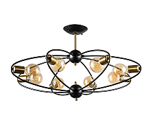 Люстра на штанге ARTE Lamp A1963PL-8BK