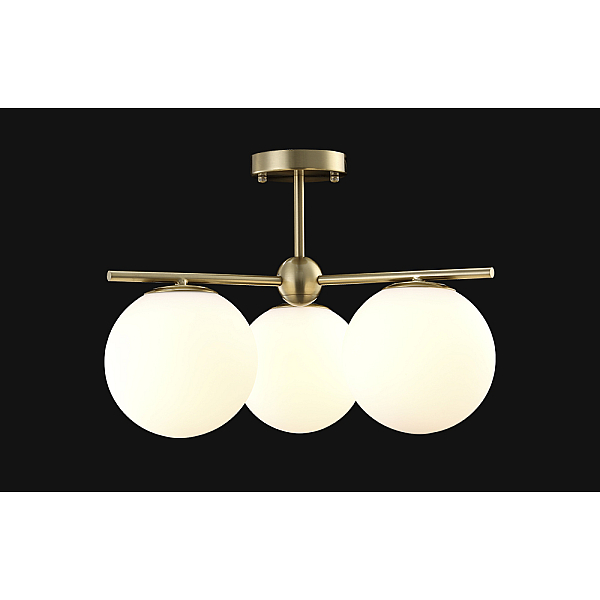 Подвесная люстра Crystal Lux FELIZ SP-PL3 BRONZE/WHITE