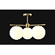 Подвесная люстра Crystal Lux FELIZ SP-PL3 BRONZE/WHITE