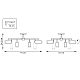 Люстра на штанге Lightstar Rullo LR7283648740 (571728+214436-4+214487-4+202430-8)