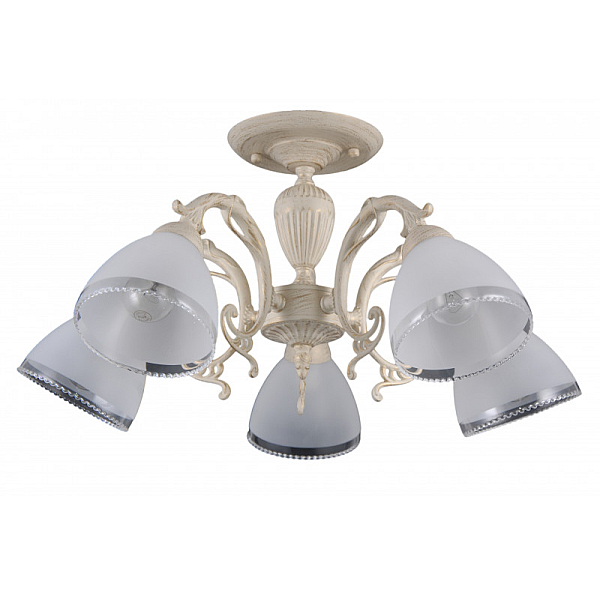 Люстра на штанге Natali Kovaltseva 79010/5C BEIGE GOLD