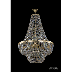 Люстра на штанге Bohemia Ivele Crystal 19091/H2/80IV G