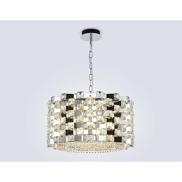 Подвесная люстра с хрусталем Ambrella light High Light LH41001