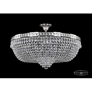 Люстра на штанге Bohemia Ivele Crystal 19271/80IV Ni
