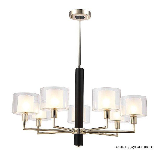 Подвесная люстра Crystal Lux Maestro SP-PL7 Gold