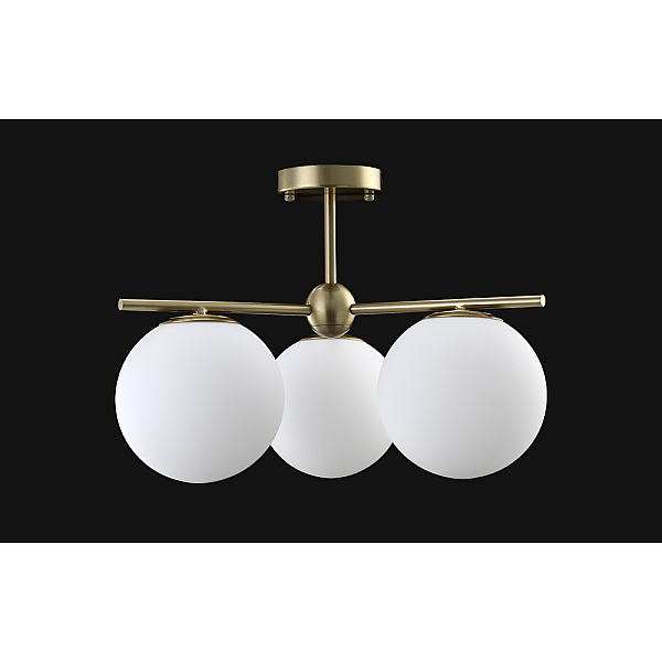 Подвесная люстра Crystal Lux FELIZ SP-PL3 BRONZE/WHITE
