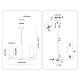 Люстра на штанге Ambrella Light High Light Modern LH56057