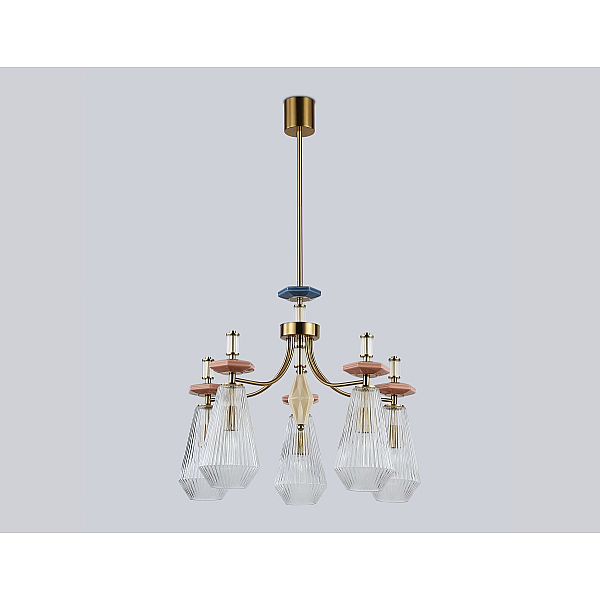 Люстра на штанге Ambrella Light High Light Ceramo Modern LH53183