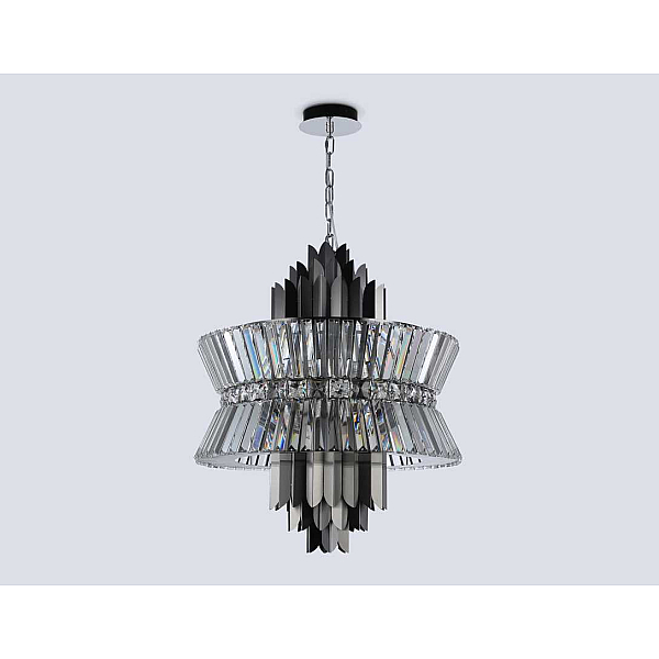 Подвесная люстра с хрусталем Ambrella light High Light LH41020