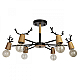 Потолочная люстра Loft IT Sven 10024/6 Black