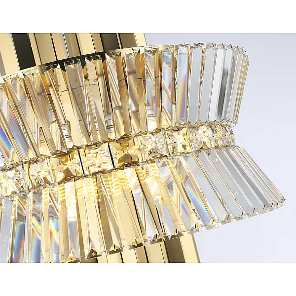 Подвесная люстра с хрусталем Ambrella light High Light LH41017