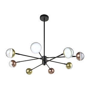 Люстра на штанге Escada Diverse 10271/8LED Gold/Copper