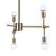 Люстра на штанге Natali Kovaltseva LOFT LUX 75130/6C GOLD