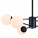 Люстра на штанге Natali Kovaltseva ALTO 75141/6C BLACK