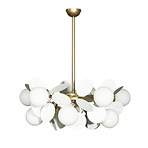 Люстра на штанге Loft IT Matisse 10008/10 white
