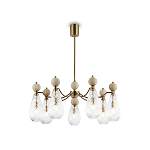 Люстра на штанге Ambrella Light High Light Ceramo Modern LH53287