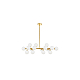 Люстра на штанге Lumina Deco Marsiada LDP 6033-16 MD