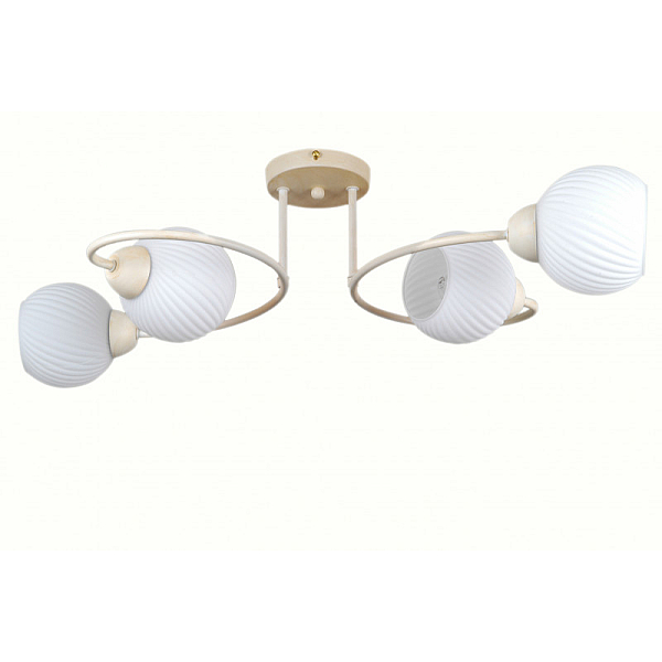 Люстра на штанге Natali Kovaltseva 81400/4C BEIGE GOLD