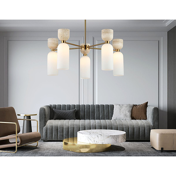 Люстра на штанге Ambrella Light High Light Ceramo Modern LH53325