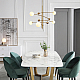 Люстра на штанге Delight Collection Globe Mobile 10215P/5 brass