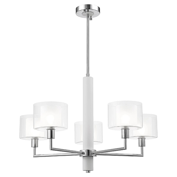 Подвесная люстра Crystal Lux Maestro SP-PL5 Chrome