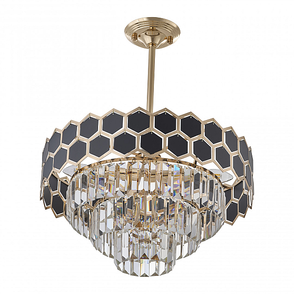 Люстра на штанге Arte Milano Sorrento 375009/4+2/300/480 GD