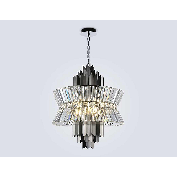 Подвесная люстра с хрусталем Ambrella light High Light LH41020