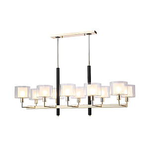 Люстра на штанге Crystal Lux MAESTRO SP-PL10 L1100 GOLD