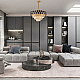 Люстра на штанге Arte Milano Sorrento 375009/4+2/300/480 GD