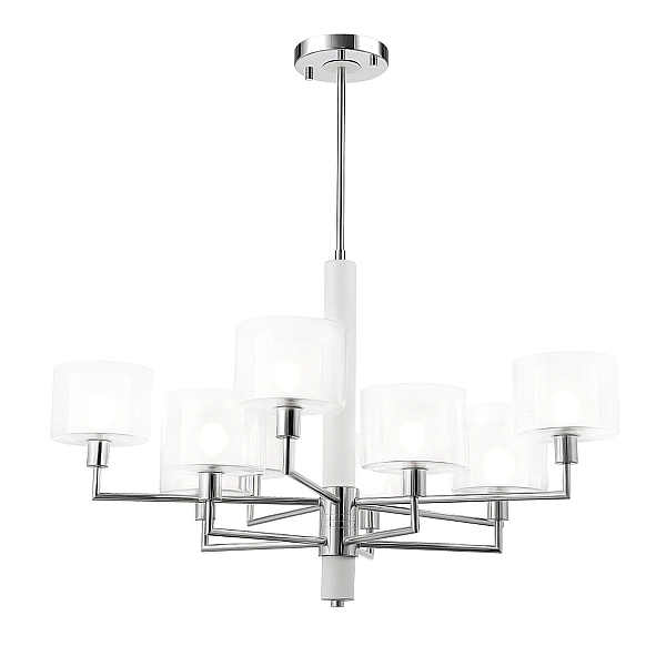Подвесная люстра Crystal Lux Maestro SP-PL5+5 Chrome