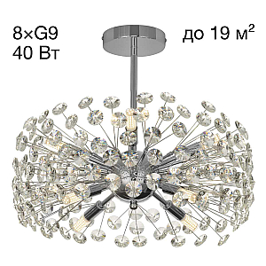 Люстра на штанге Citilux Eletto Betsy EL322CA08.1