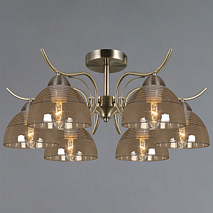 Люстра на штанге Illumico IL0733-6CSQ-25 AB AREZZO