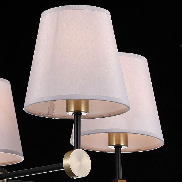 Люстра Illumico IL0394-5CSQ-24 BK AB CASTOR