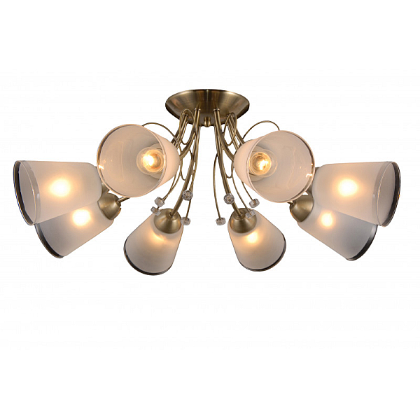 Люстра на штанге Natali Kovaltseva 76058/8C ANTIQUE