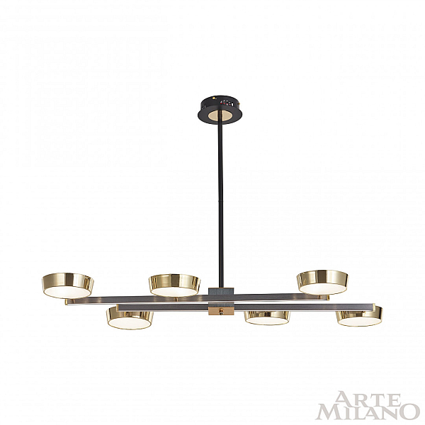 Люстра на штанге Arte Milano 271279/6L NI/GD