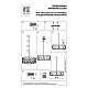 Люстра на штанге Lightstar Regolo 713083