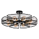Потолочная люстра Arte Lamp Maasym A7044PL-8BK