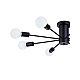 Люстра на штанге Natali Kovaltseva LOFT 75140/8C BLACK