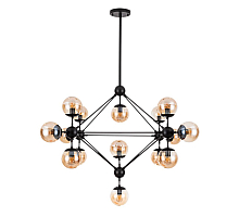Люстра на штанге Arte Lamp Bolla A1664SP-15BK