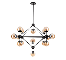 Люстра на штанге Arte Lamp Bolla A1664SP-15BK