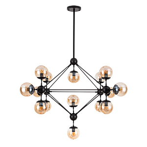 Люстра на штанге Arte Lamp Bolla A1664SP-15BK