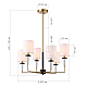 Подвесная люстра ST Luce Veritas SL1404.303.06