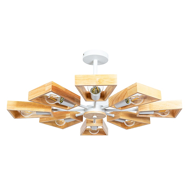 Потолочная люстра Arte Lamp Brussels A8030PL-8WH
